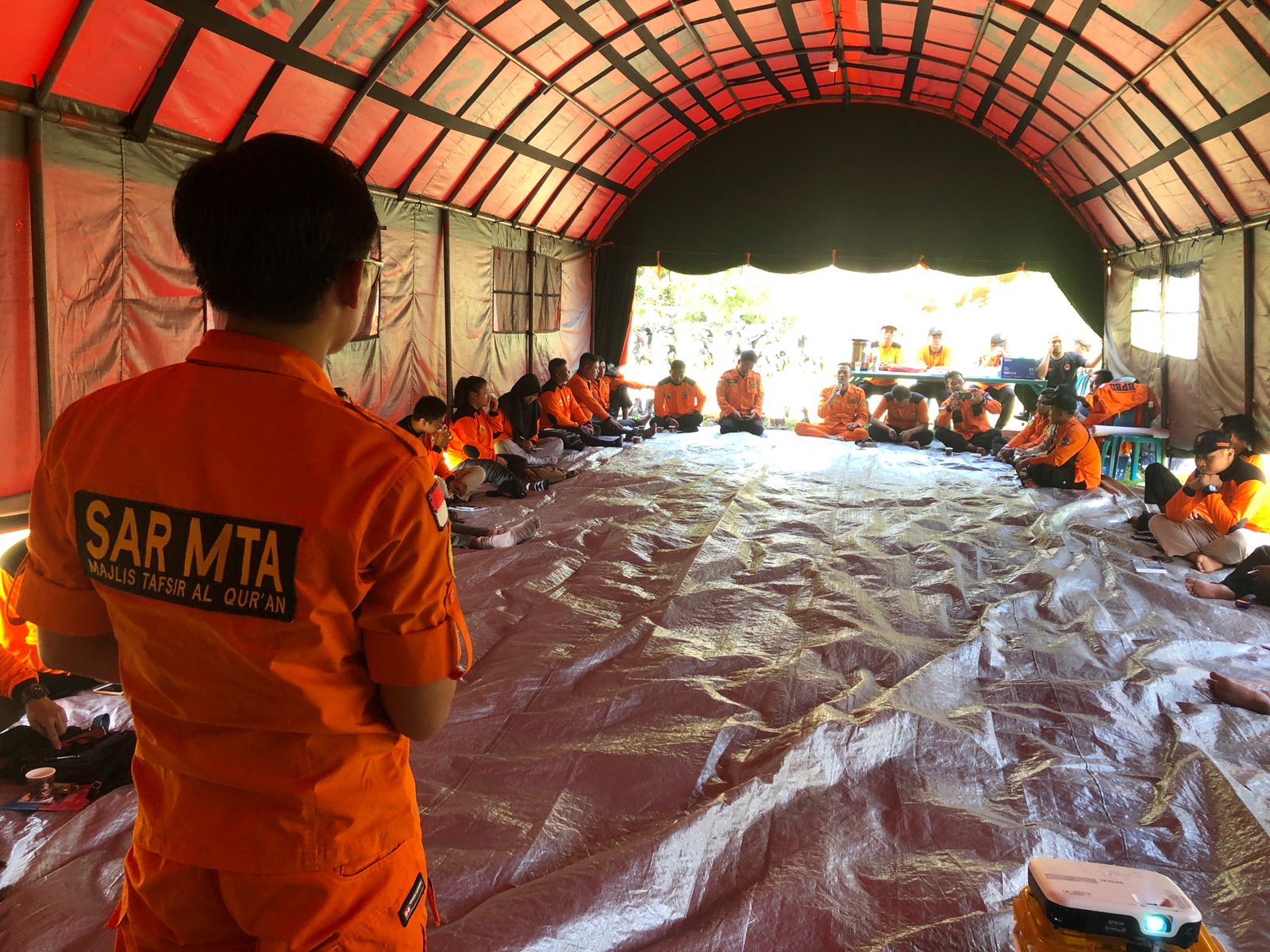 SAR MTA MENJADI PESERTA DAN PEMATERI PENANGGULANGAN BENCANA DI BPBD KABUPATEN MAGETAN